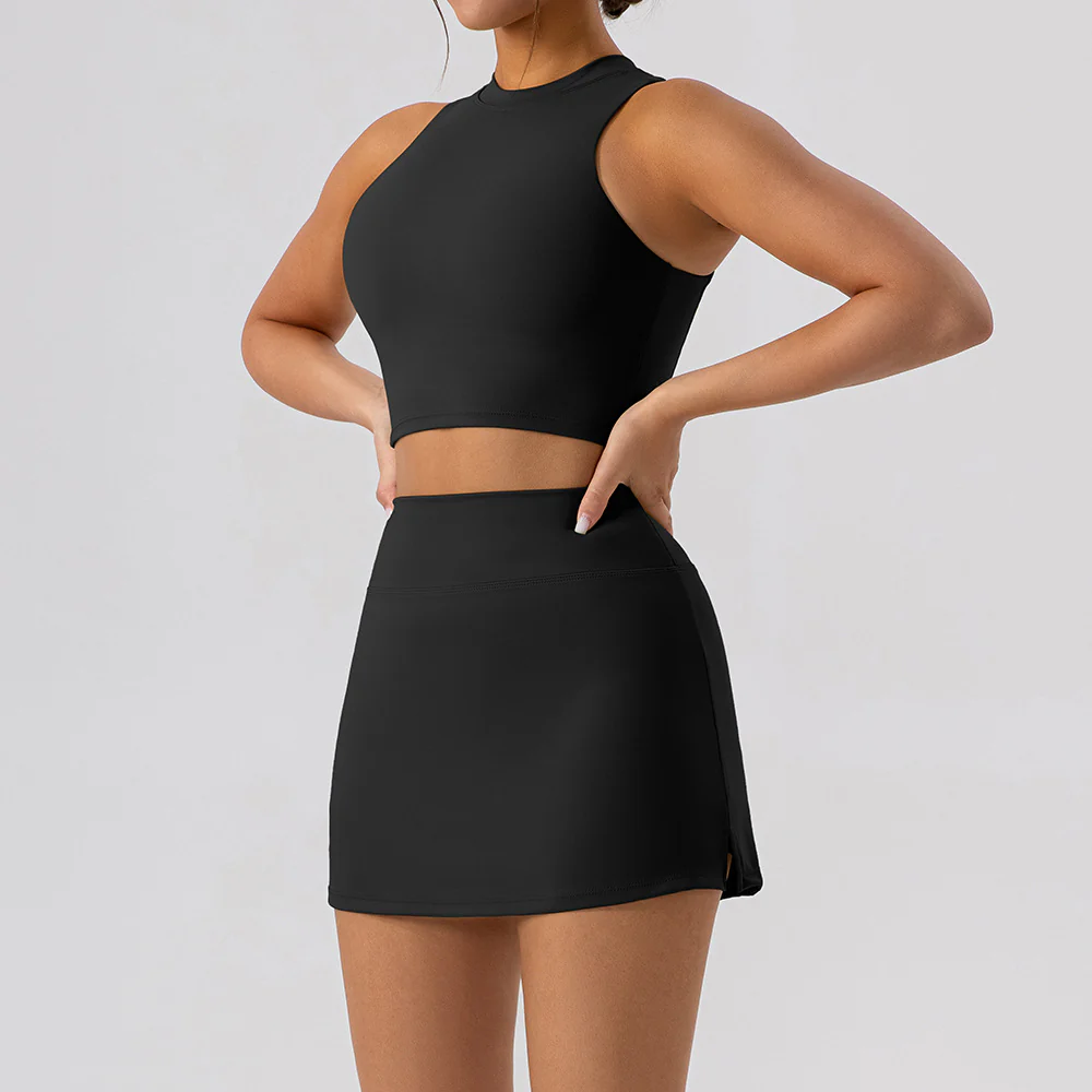 Tight hip skirt yoga suit 5colors